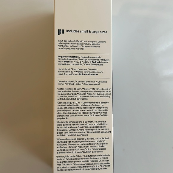 Fitbit Versa 2 - Smartwatch - Small/Large Bands - Picture 4 of 5